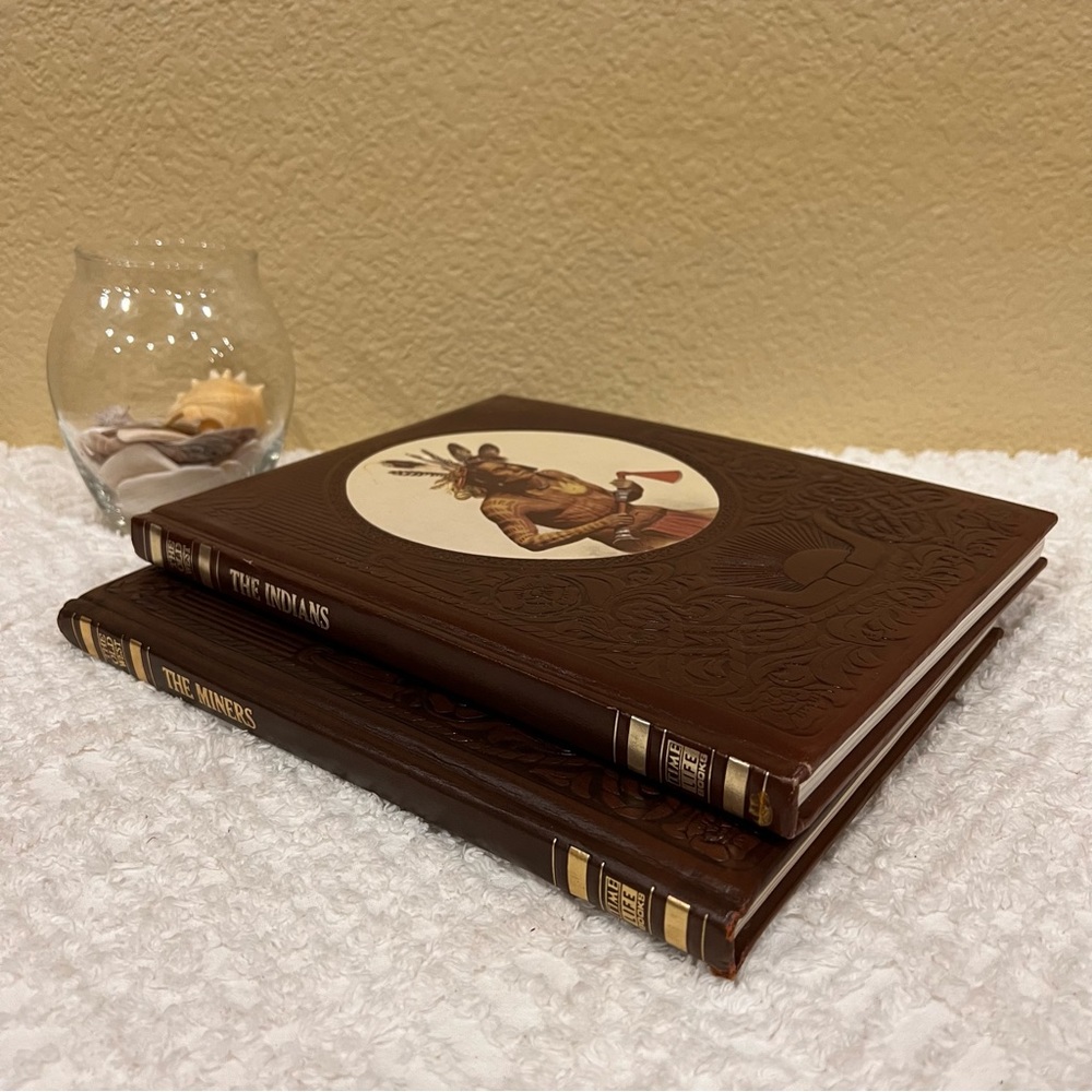 The Old West - The Indians & The Miners - Time-Life Books Vintage 1970s